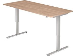 Schreibtisch ULM, elektrisch höhenverstellbar, Rechteck,