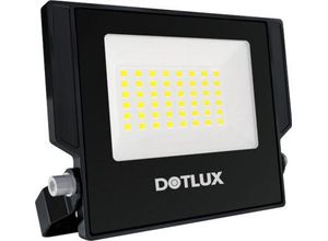 Dotlux LED-Strahler FLOOReco 30 W, 4000 K, IP66, schwarz