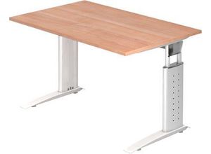 Schreibtisch TARVIS, C-Fuß, Quadrat, B