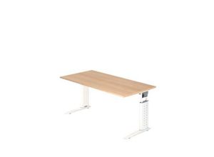 Schreibtisch TARVIS, C-Fuß, Quadrat, B