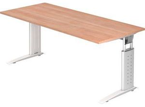 Schreibtisch TARVIS, C-Fuß, Quadrat, B