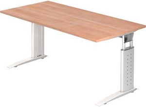 Schreibtisch TARVIS, C-Fuß, Quadrat, B