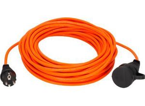 Brennenstuhl BREMAXX Verlängerungskabel, IP44, bis -35 °C, Öl- und UV-beständig, orange, 20 Meter