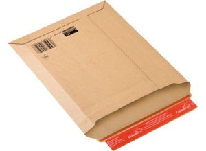 Versandtaschen ColomPac, Wellpappe, haftklebend, recyclebar,