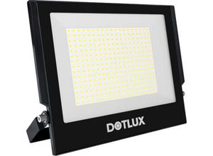 Dotlux LED-Strahler FLOOReco 200 W, 4000 K, IP66, schwarz