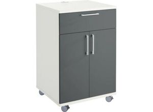 Catering-Caddy, mit Kühlschrankfach und Klappfach,