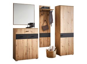 Carryhome Garderobe Pete , Anthrazit,