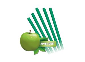 EASYmaxx Abflussreiniger-Stick Apfel 50er-Set grün