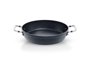 Fissler Servierpfanne Adamant, Anthrazit, Metall,