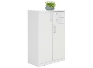 Xora Kommode , Weiß ,