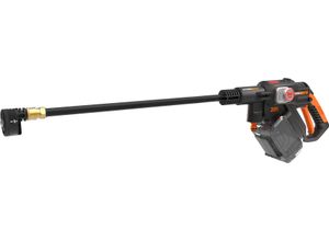 Akku-Hochdruckreiniger WORX "WG633E Hydroshot", schwarz, B:33cm H:22,25cm L:9,6cm, Kunststoff, Hochdruckreiniger, bürstenloser Motor, 5-in-1 Druckdüse, inkl. Akku und Ladegerät