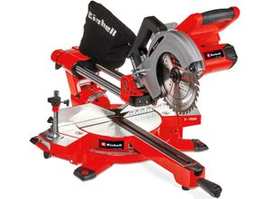 Akku-Kapp-Gehrungssäge EINHELL "TE-SM 36/210 Li - Solo", rot (rot, schwarz), B:53mm H:49mm L:78,2mm, Sägemaschinen