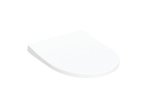 Geberit iCon Slim WC-Sitz 574950000 weiss, mit Deckel, Wrap over, antibakteriell