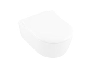 Villeroy und Boch Avento WC-Sitz 9M87S101 weiß, Quick-Release Scharniere, Softclosing