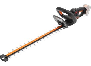 Akku-Heckenschere WORX "WG263E.9 Nitro", schwarz, Gartenscheren-Maschinen, 54 cm Schnittlänge, 27 mm Zahnabstand, ohne Akku und Ladegerät