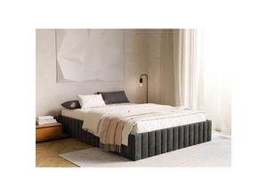 Boxxx Polsterbett , Schwarz ,