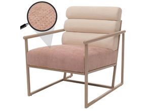 Lounge-Sessel MCW-O38, Cocktail-/Polstersessel Clubsessel, Stoff/Textil