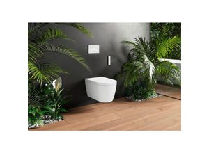 Duravit SensoWash Starck f Pro Kompakt Dusch-WC 650002012004300 Komplettanlage mit WC-Sitz, Rimless, HygieneGlaze