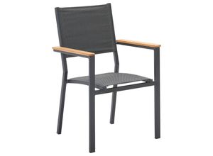 Ambia Garden Gartenstuhl , Anthrazit