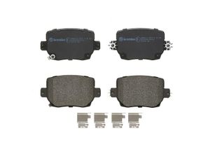 BREMBO Bremsbelagsatz, Scheibenbremse P 09