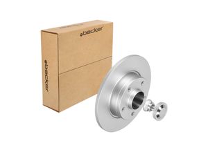 f.becker_line Bremsscheibe hinten rechts links voll 280mm für RENAULT VAUXHALL NISSAN OPEL 4320600QAE 7701206864 8200218779 10211068