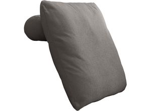 Dekokissen DIE PLANBAR "MP-IN24083", harry grau, B:70cm H:63cm L:30cm, Kissen: 100% Polyester. Kopfkissen Bezug: 100% Polyester. Kopfkissen Füllung: 100% Polyester, Dekokissen_Sitzkissen_Kissenhüllen, Kissen zum komfortabel Sitzen und entspannt Loungen