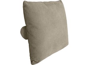 Dekokissen DIE PLANBAR "MP-IN24031", santos mandel, unifarben, B:70cm H:60cm L:25cm, Kissen: 100% Polyester, Dekokissen_Sitzkissen_Kissenhüllen, Kissen zum komfortabel Sitzen und entspannt Loungen