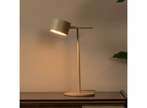 LED-Tischlampe Gian, taupe, Höhe 40 cm, Metall