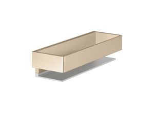 Keuco Duschkorb Edition 11 11158, silber-eloxiert/Bronze gebürstet, 11158030000 11158030000