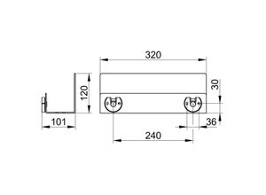 Keuco Duschablage 24952, 24952510000 24952510000