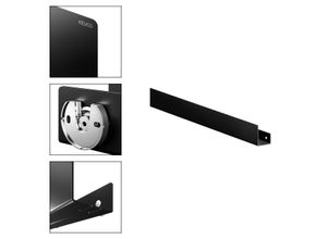 Keuco Ersatzteil Duschablage 24953 auf Maß, schwarzgrau, 1010-1200 x 120 x 90 mm, 24953370400 24953370400