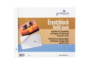 Goldbuch Ersatzblock 83 075 weiss