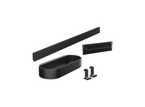 hansgrohe Duschset WallStoris Wandmontage, aus Kunststoff, mattschwarz (27967670)