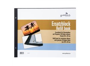 Goldbuch Ersatzblock 83 077 schwarz