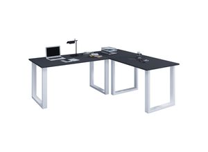 VCM VCM Holz Schreibtisch Eckschreibtisch