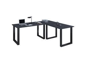 VCM VCM Holz Schreibtisch Eckschreibtisch
