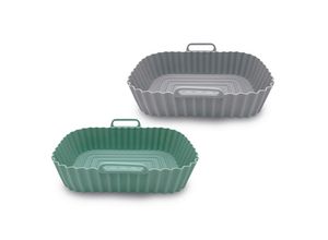 Gourmetmaxx Backformenset GOURMETmaxx, Grau, Mintgrün,