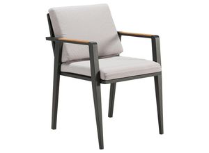 Ambia Garden Gartensessel, Anthrazit, Hellgrau,