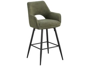 Hom`in Barhocker , Grün, Schwarz