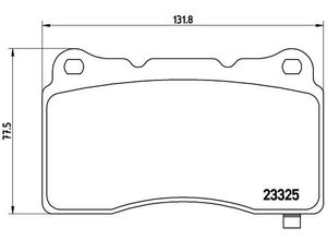BREMBO Bremsensatz, Scheibenbremse ijzjsg63d8 Vorderachse
