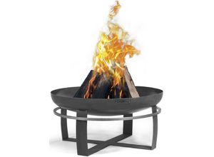 Feuerschale COOKKING "Viking", schwarz, H:36cm Ø:80cm, Stahl, Feuerkörbe, Ø 80x50 cm