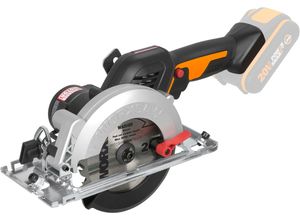 Akku-Handkreissäge WORX "WX531.9 NITRO", schwarz (scharz), B:14,05mm H:16mm L:34,15mm, Sägemaschinen, für präzise Schnitte in Holz, Metall, PVC uvm., ohne Akku & Ladegerät