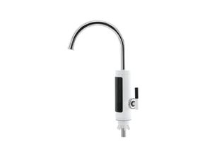 EASYmaxx Warm- & Kaltwasserarmatur 3600W weiß/chrom