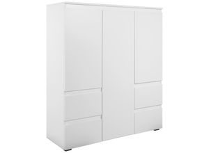 Mid.you Highboard, Weiß, Holzwerkstoff, 5