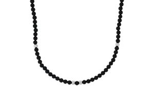 Kette mit Anhänger AMOR, edelstahlfarben,