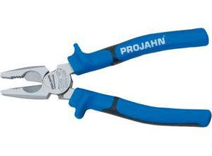 Kraft-Kombi-Zange Projahn, 165 mm, mit Nagel- & Drahthalter, Ringschlüssel, ergonomischer Griff