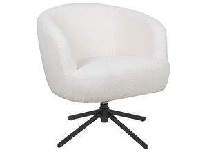 Cantus Sessel, Weiß, Metall, Textil,