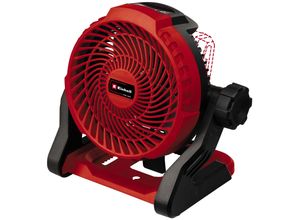 Standventilator EINHELL "Power X-Change Akku-Ventilator GE-CF 18/2200 Li", rot, B:20,3cm H:27cm T:28cm, Ventilatoren, Lieferung ohne Akku und Ladegerät