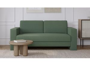 BRUNO Schlafsofa 160cm in Grün