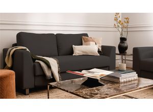 BRUNO Schlafsofa 140cm in Anthrazit